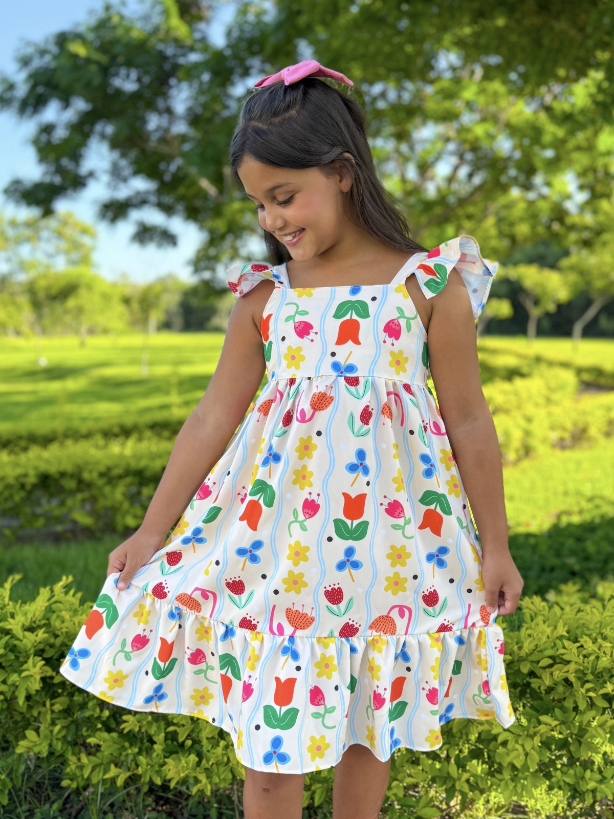 Vestido Tulipa Amarelo