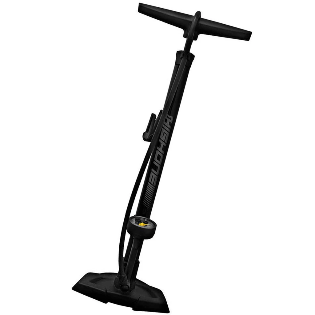 Bomba De Oficina High One Gf-55e Com Manômetro 160 Psi- Preta