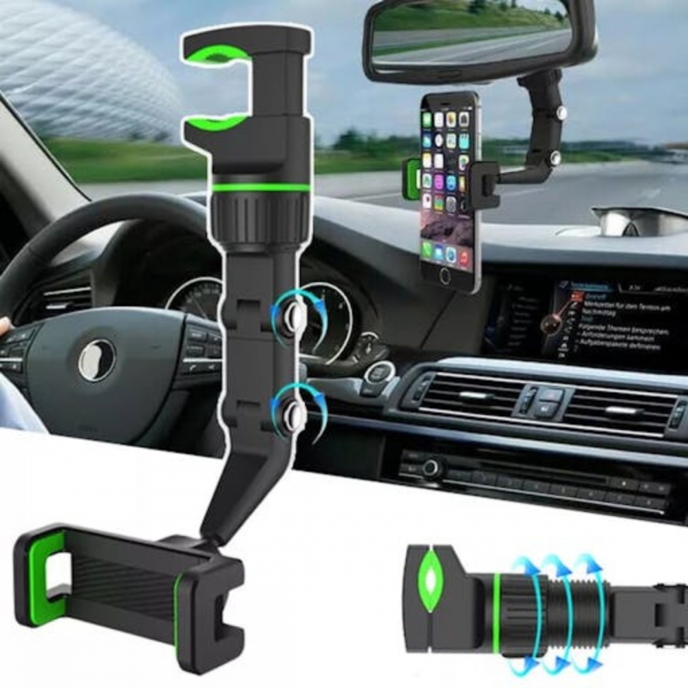 Suporte Celular Carro 360° Multifuncional Ajustável