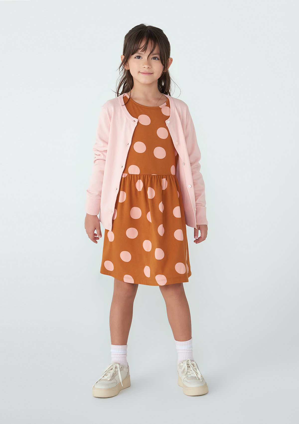 Cardigan Infantil Menina Em Tricô