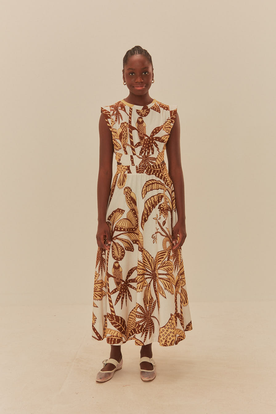 VESTIDO MIDI AMAZONIA