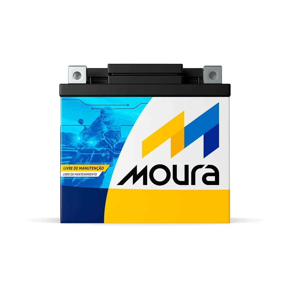 Bateria MA5-D Moura | Titan | Ybr | Bros | Xre | Pop | Biz