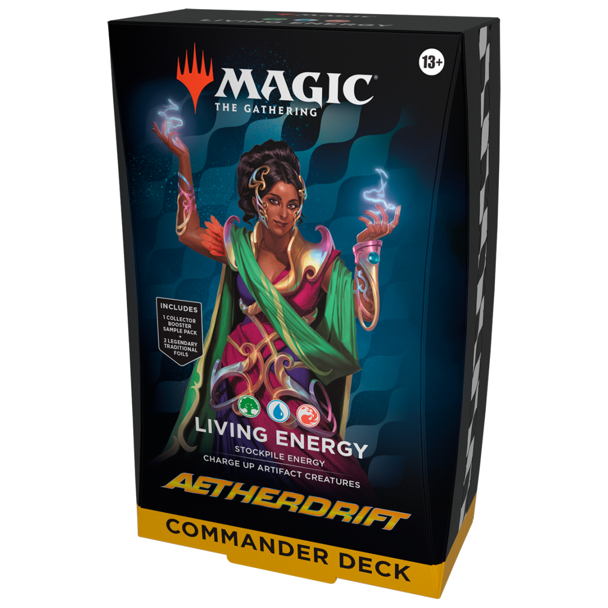 MTG AETHERDRIFT COMMANDER DECK LIVING ENERGY (GUR) INGLES