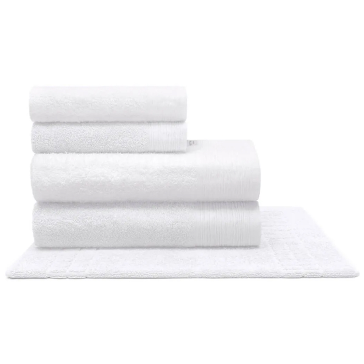Jogo de Toalha Buettner Everest Nobre 100% Algodão Fio Penteado 5 Peças Branco