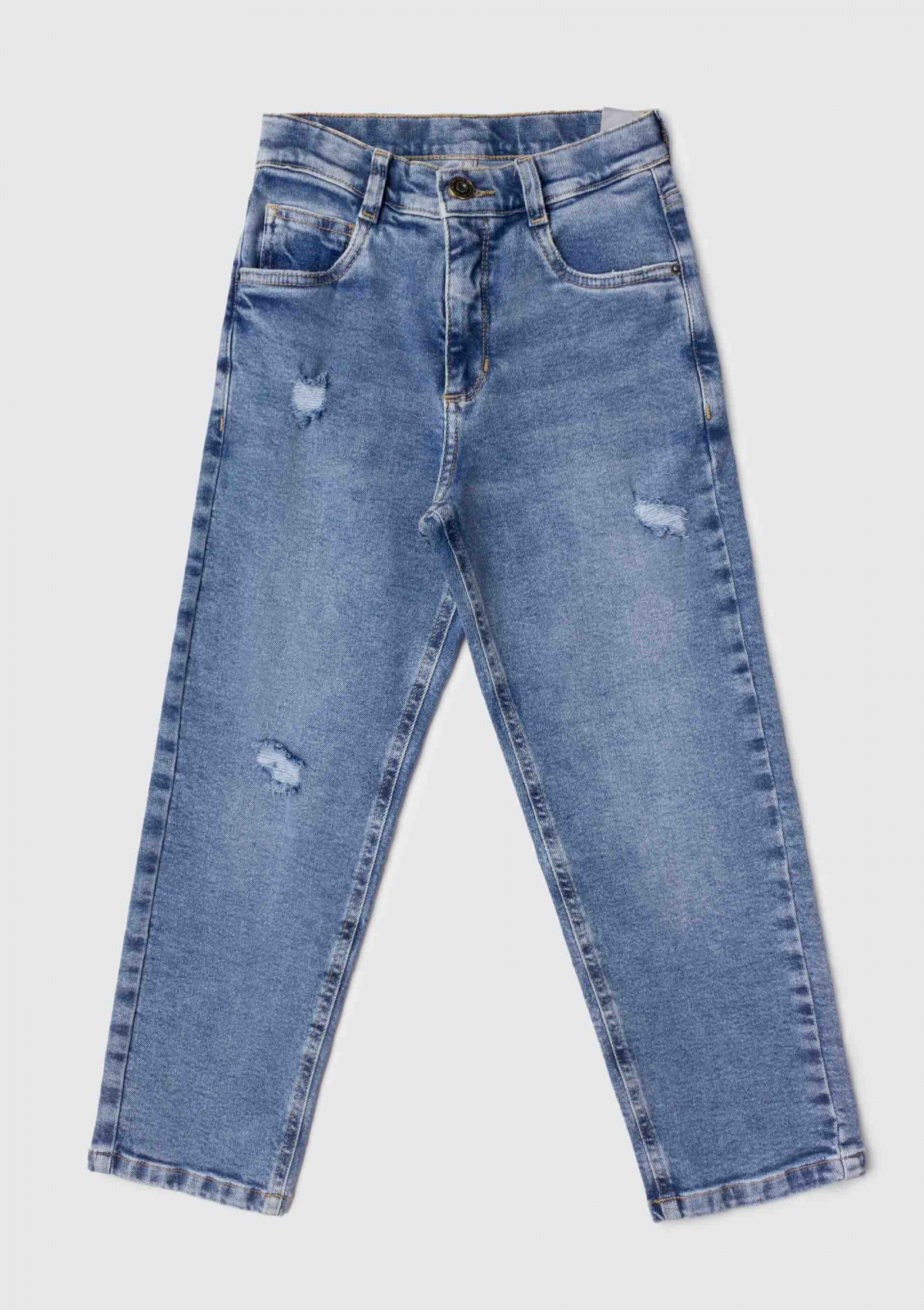 Calça Jeans Sustentável Infantil Menino Reta