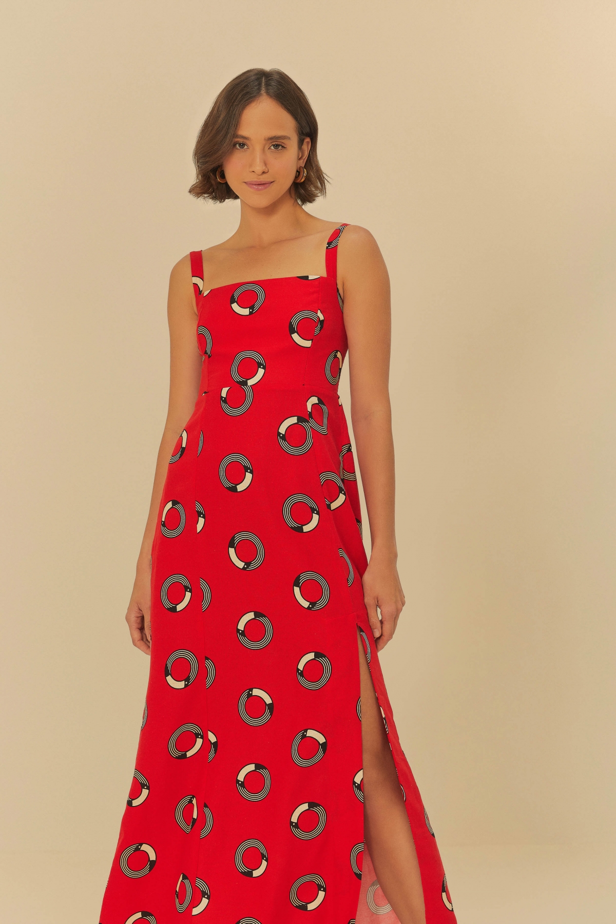VESTIDO CROPPED TUCA POA