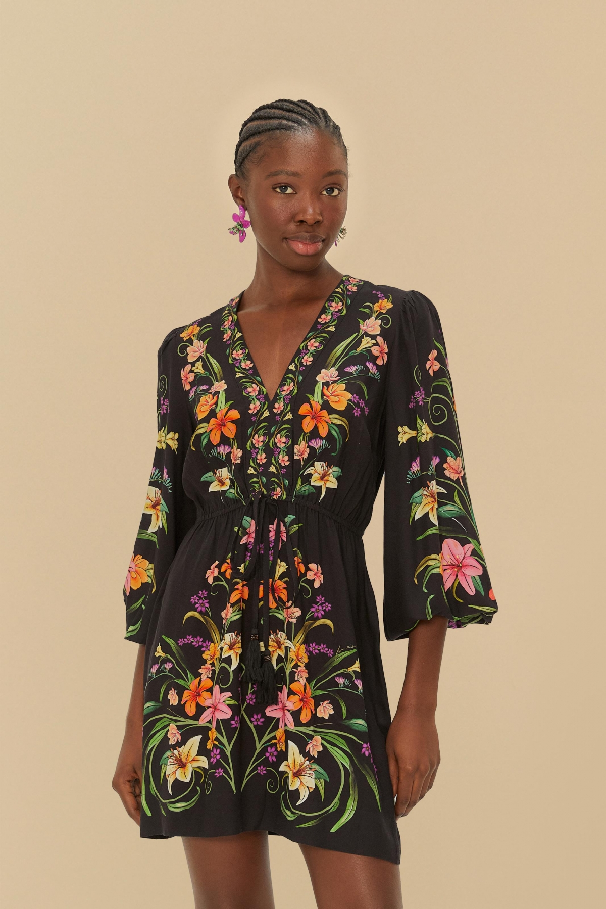 VESTIDO VESTIDA DE FLOR