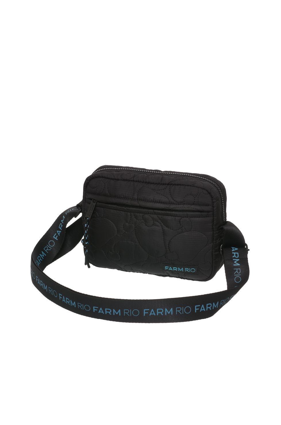 BOLSA FARM ZIRIGUIDUM LISOS PRETA