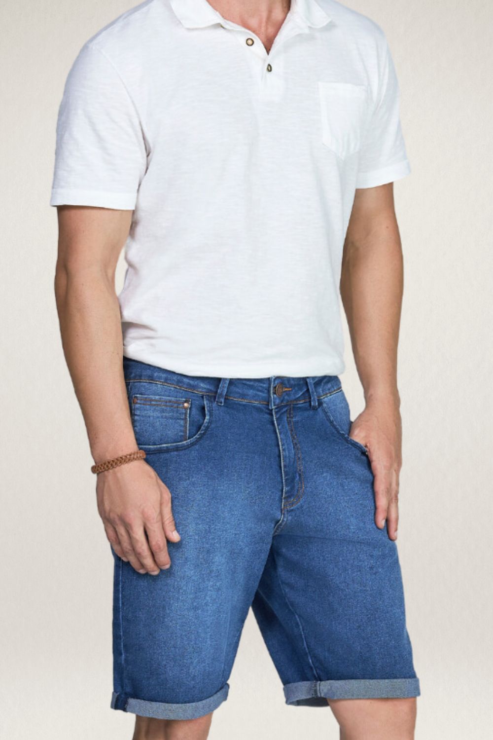 Bermuda Jeans Masculina Olavo 