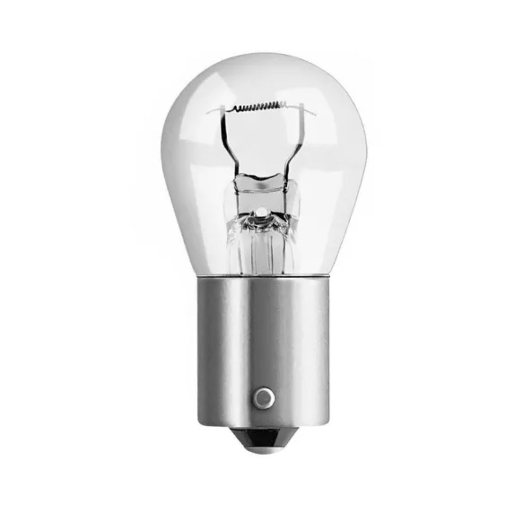 Lâmpada Pisca 10W Philips | Honda / Yamaha - Base de Ferro cristal / laranja 