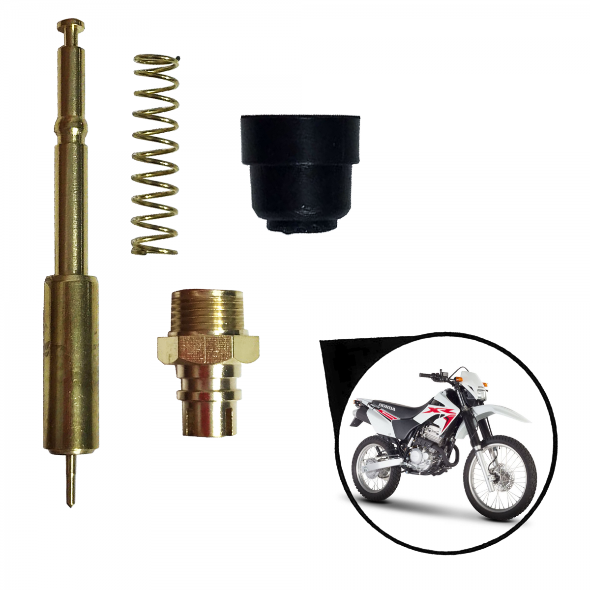 Kit Reparo Afogador Carburador Xr 250 Tornado 2005 2006 2007