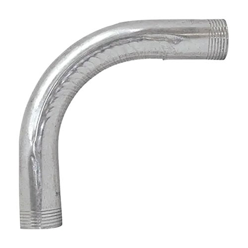 Curva 3/4" 90 Para Eletroduto Zincado B - PERFIL LIDER