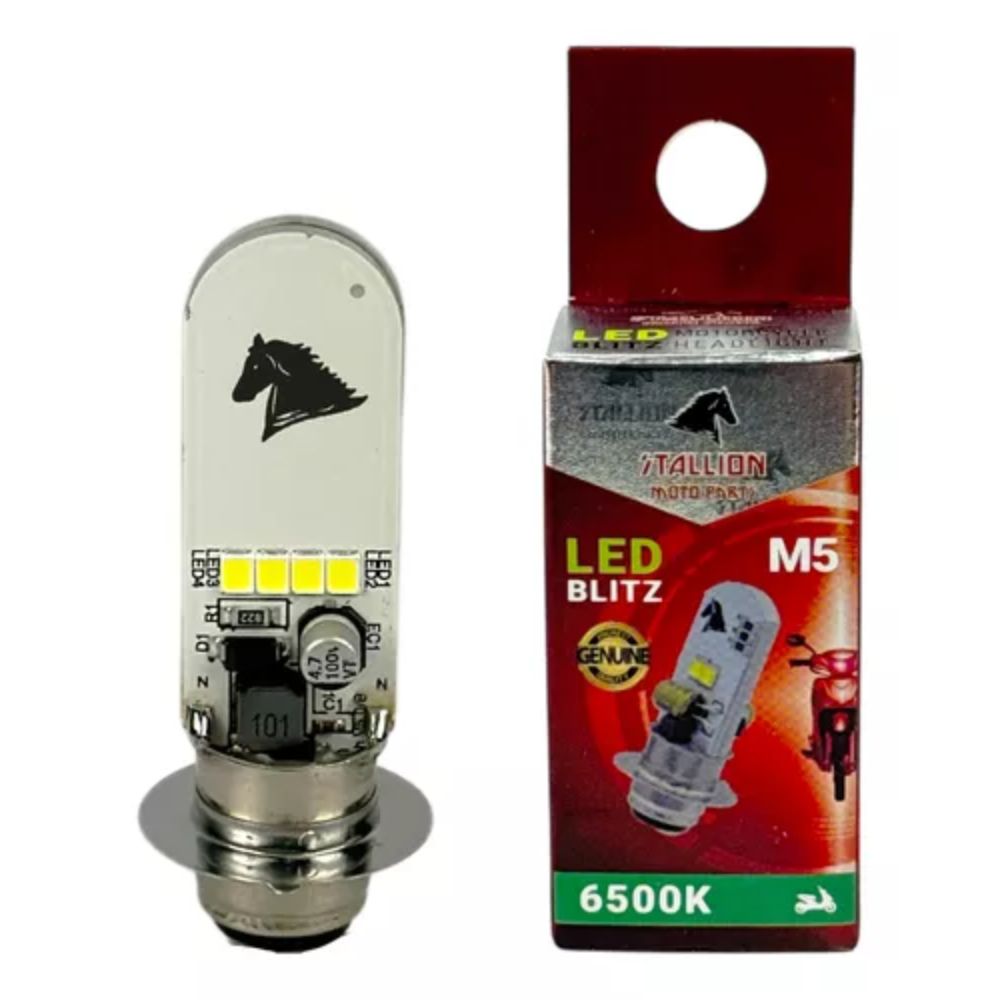 Lâmpada Farol Stallion Led | M5 | Biz | Bros 