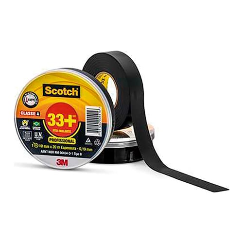 Fita Isolante 20M PT - Scotch 3M