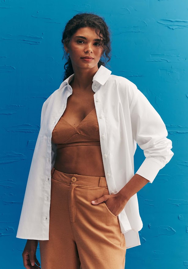Camisa CaCay oversized com bordado