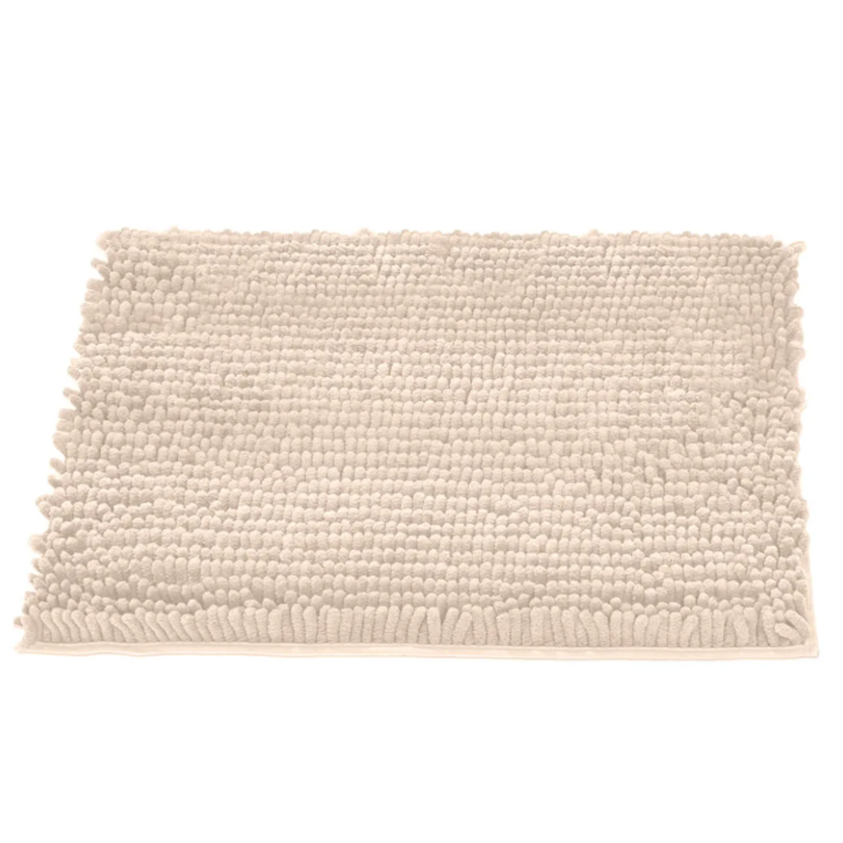 Tapete Buettner Microfibra Antiderrapante Chenille Ginko 40cmx60cm Pérola 