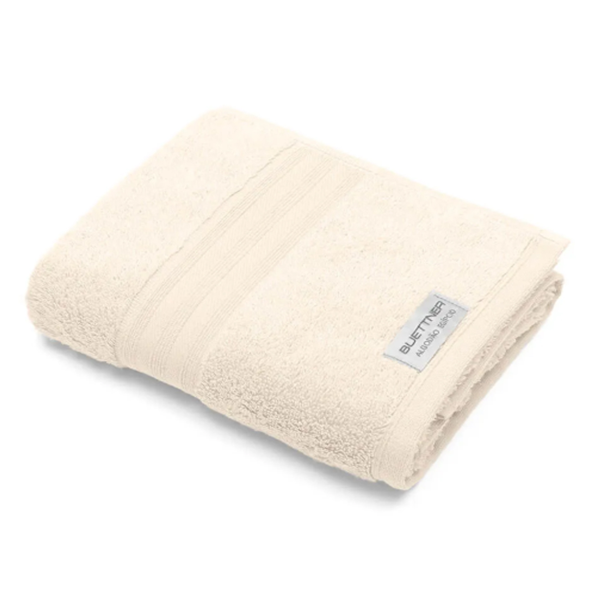 Toalha De Rosto Buettner Algodão Egípcio 50cmx80cm Platine Marfim