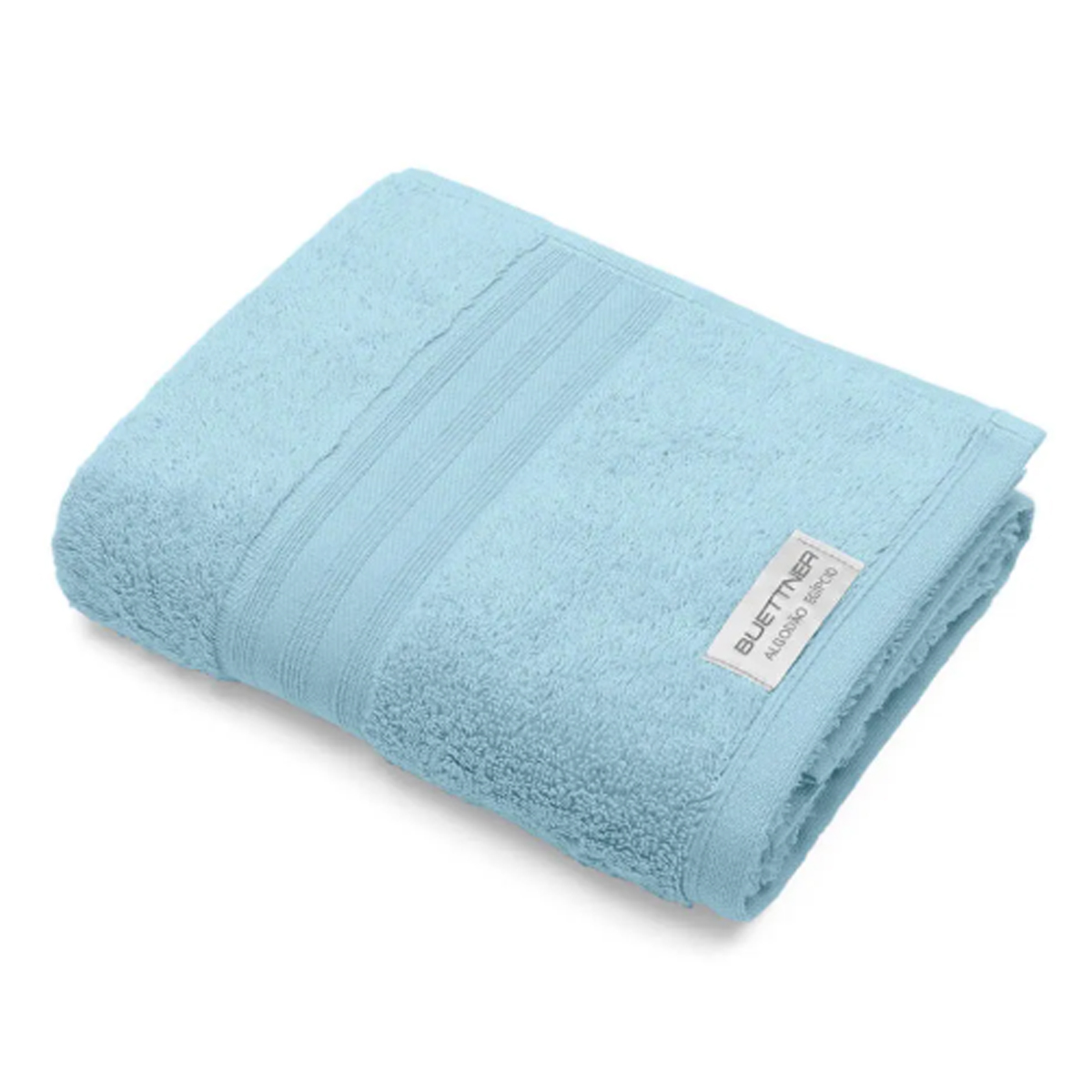 Toalha De Rosto Buettner Algodão Egípcio 50cmx80cm Platine Azul Reviera