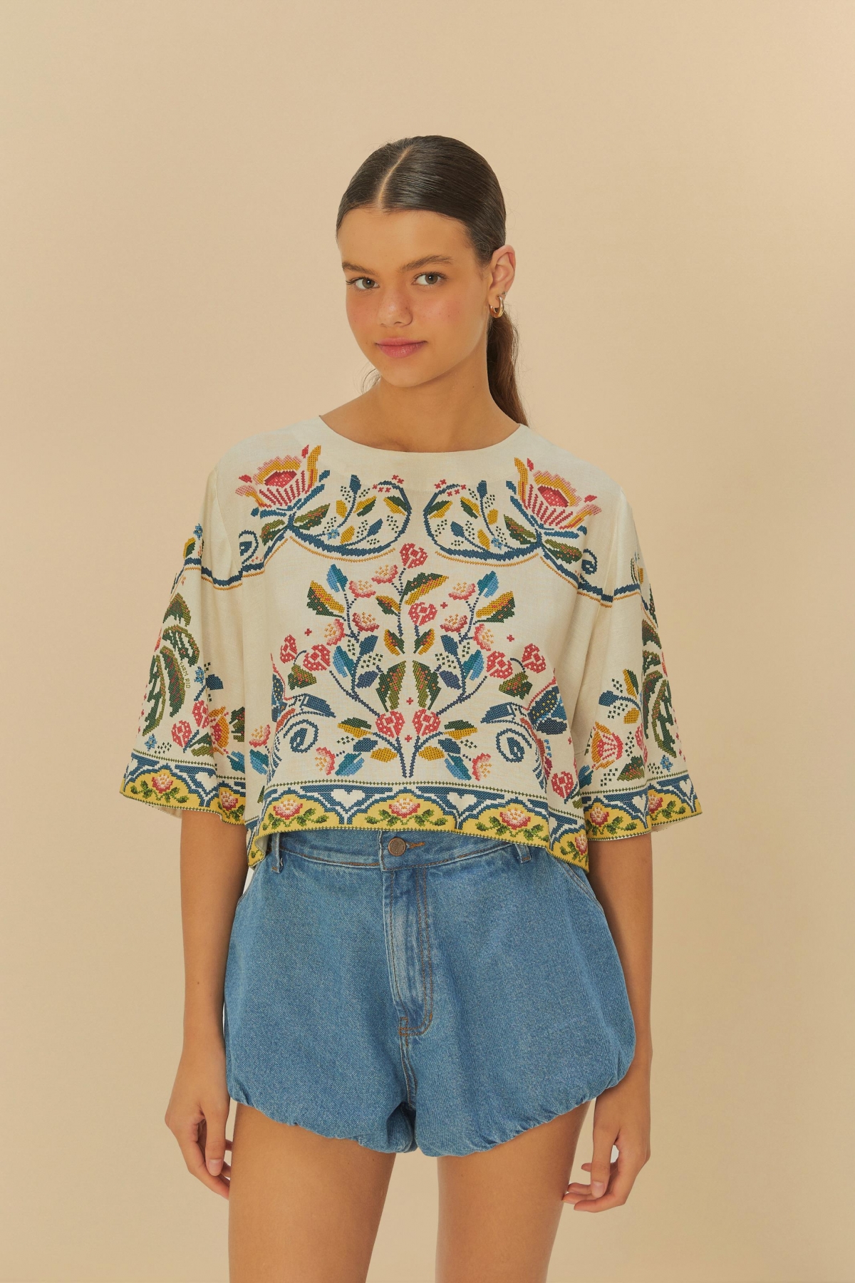 TSHIRT CROPPED SONHO GUARANA