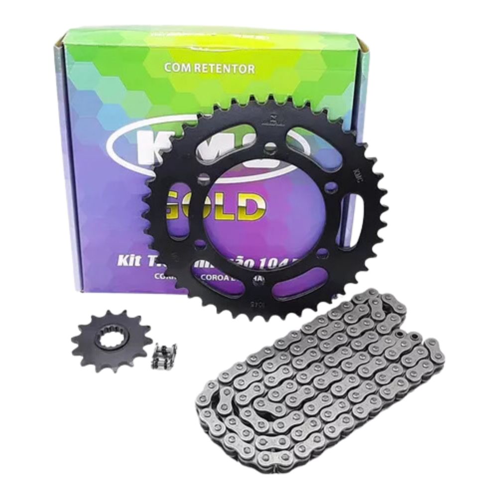 Kit Relação Kmc Pro | Kawasaki Ninja 250 | Com Retentor 