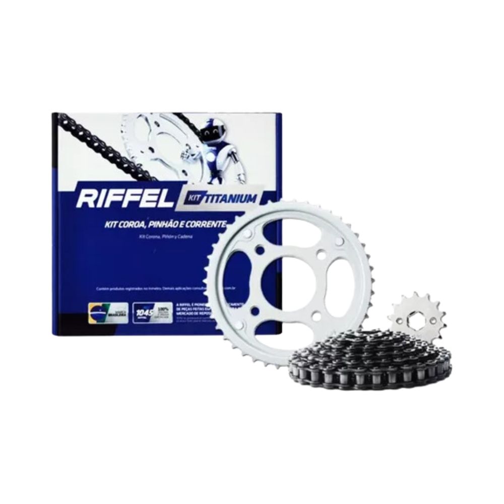 Kit Relação Riffel | Fazer 150 / Com Retentor 