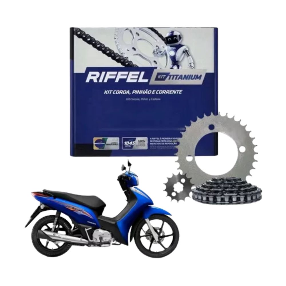 Kit Relação Riffel | Biz 125 