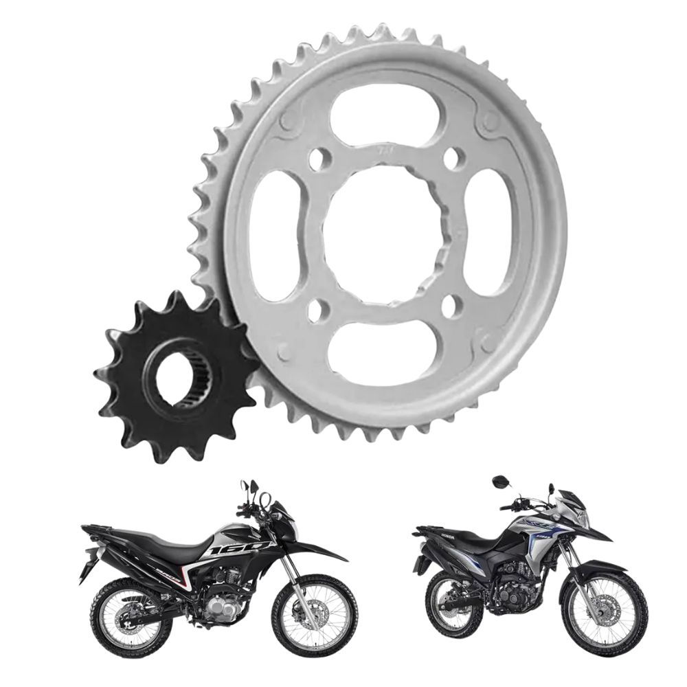 Kit Coroa e Pinhão Vaz | Bros 160 | Xre 190 