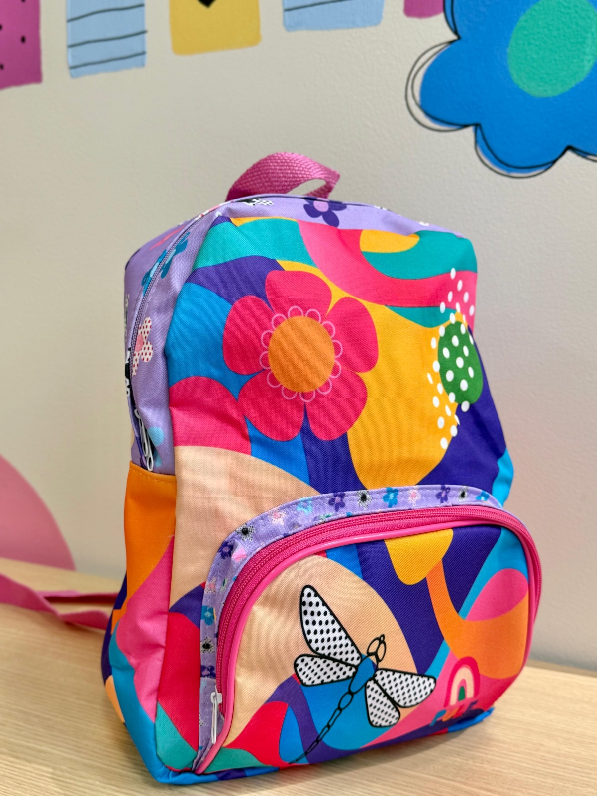 Mochila Flores Pule Kids