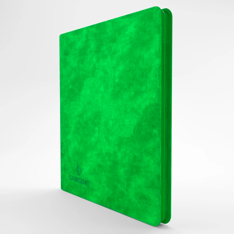 FICHÁRIO GAMEGENIC 24 POCKET ZIPUP VERDE