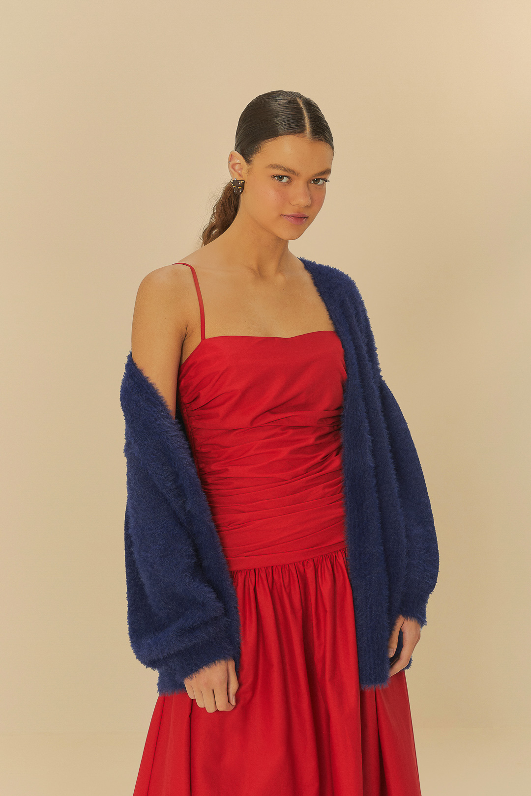CARDIGAN TRICOT PELINHO