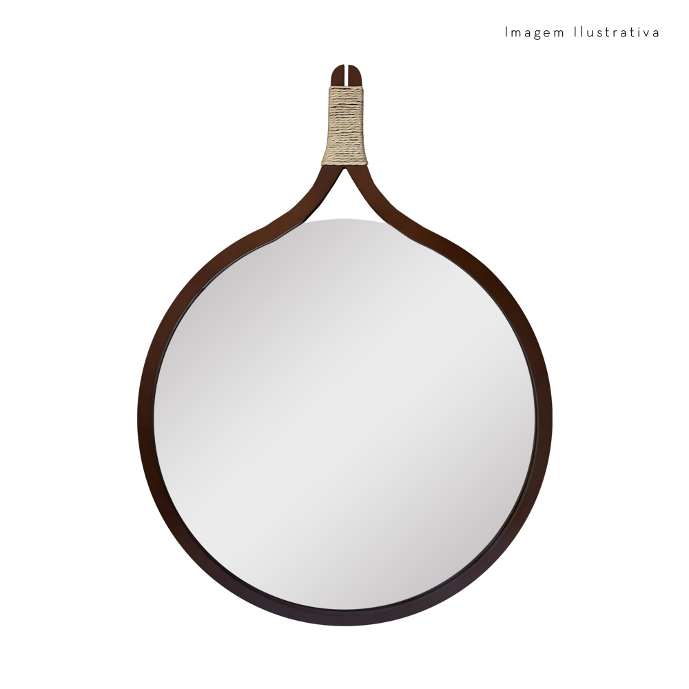 Espelho Decorativo Profile 85x116cm Redondo