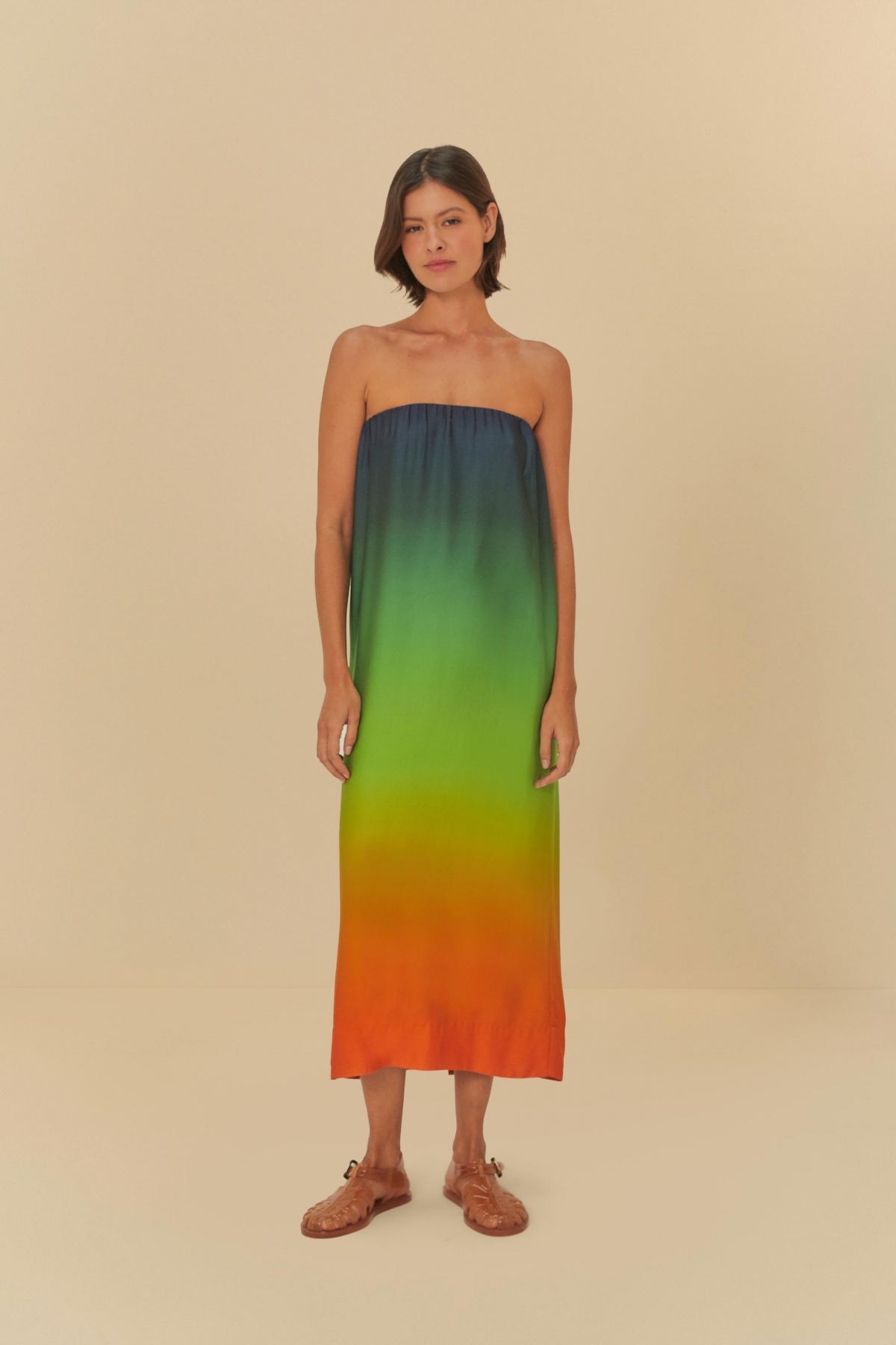 SAIA VESTIDO DEGRADE LATINA