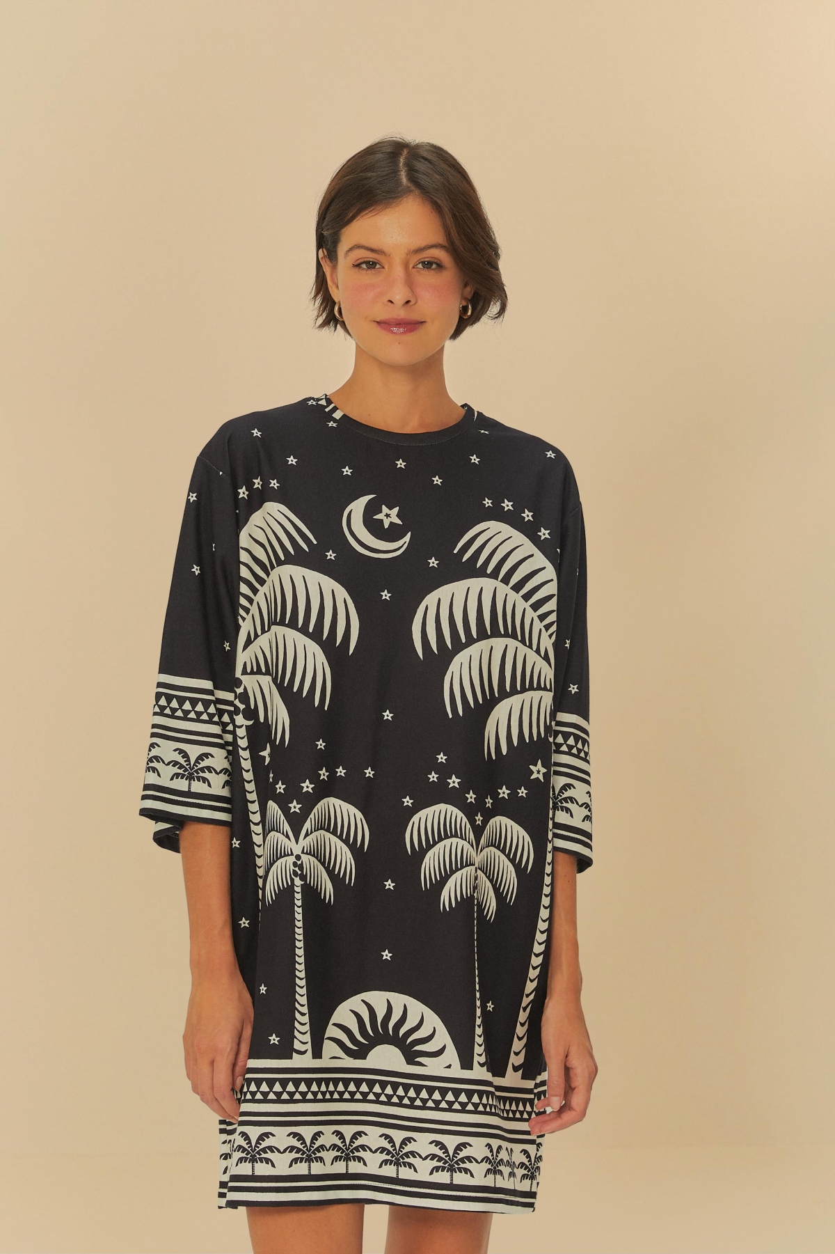 VESTIDO TSHIRT BIG COQUEIRAL