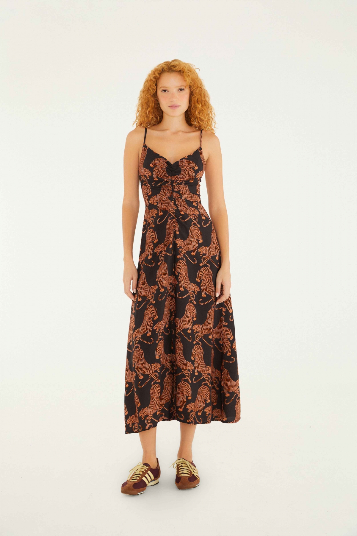 VESTIDO LONGO TIGRES