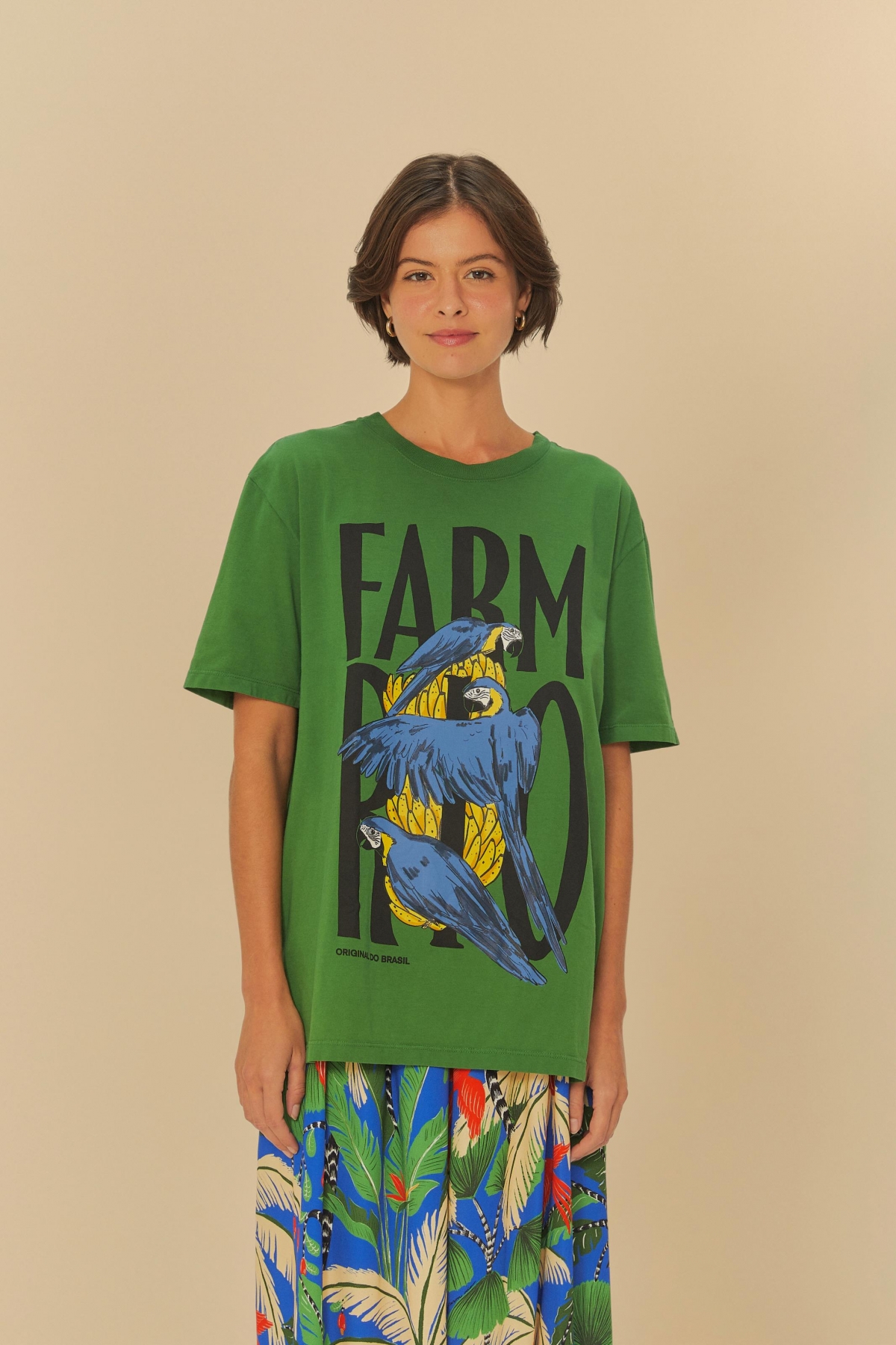 TSHIRT MEDIA FARM RIO ARARA BANANEIRA VERDE