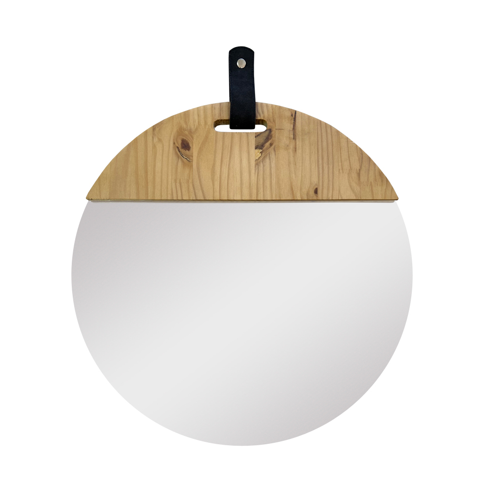 Espelho Decorativo Pine Flat Redondo