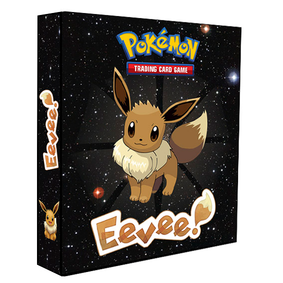 FICHARIO POKEMON EEVEE (9 BOLSOS)