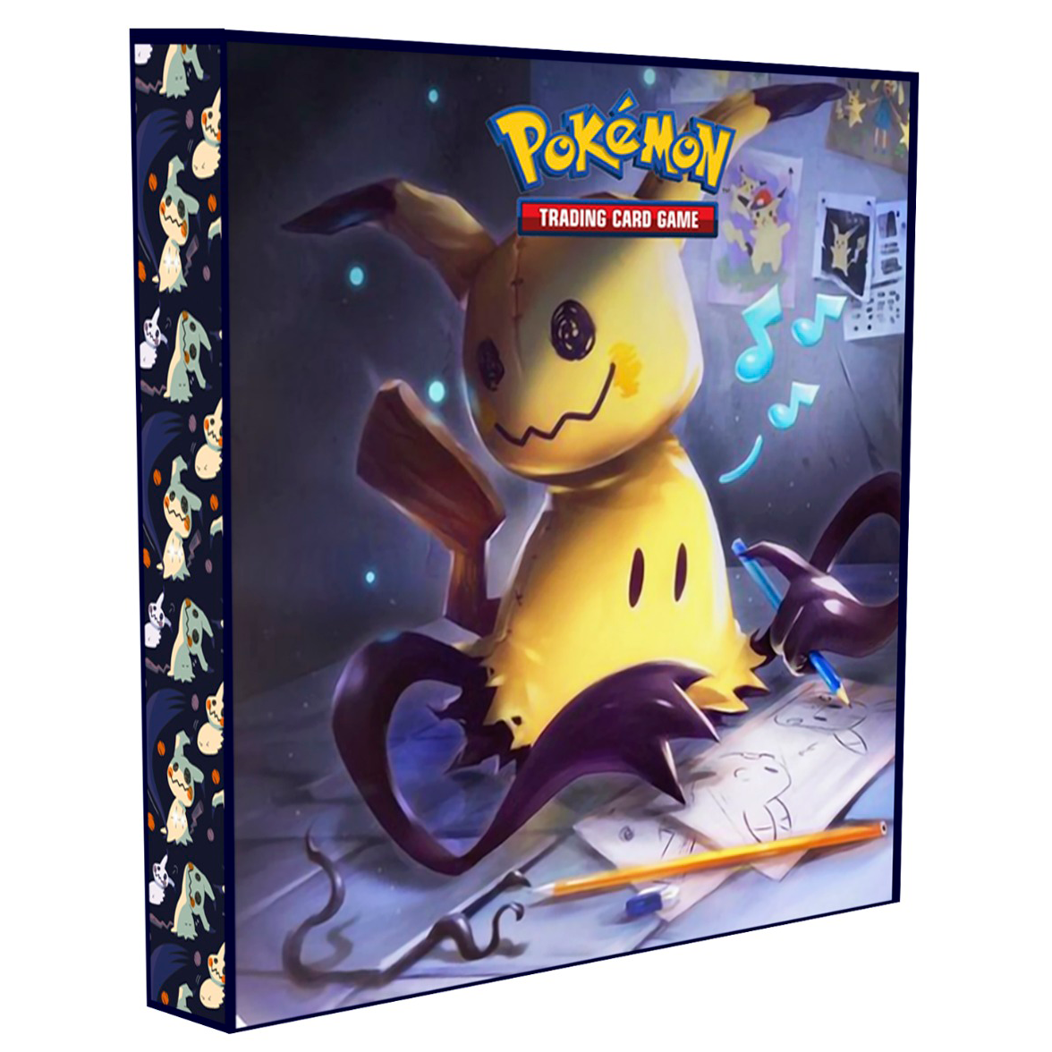 FICHARIO POKEMON MIMIKYU (9 BOLSOS)