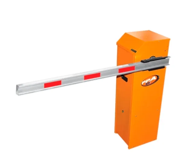 Kit cancela BARRIER alto fluxo com LED 3,00mts reta PPA
