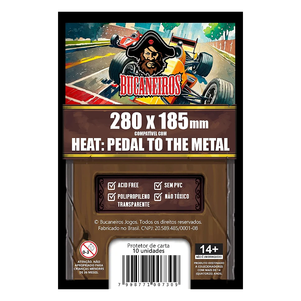 SLEEVE BUCANEIROS CUSTOMIZADO HEAT 280X185