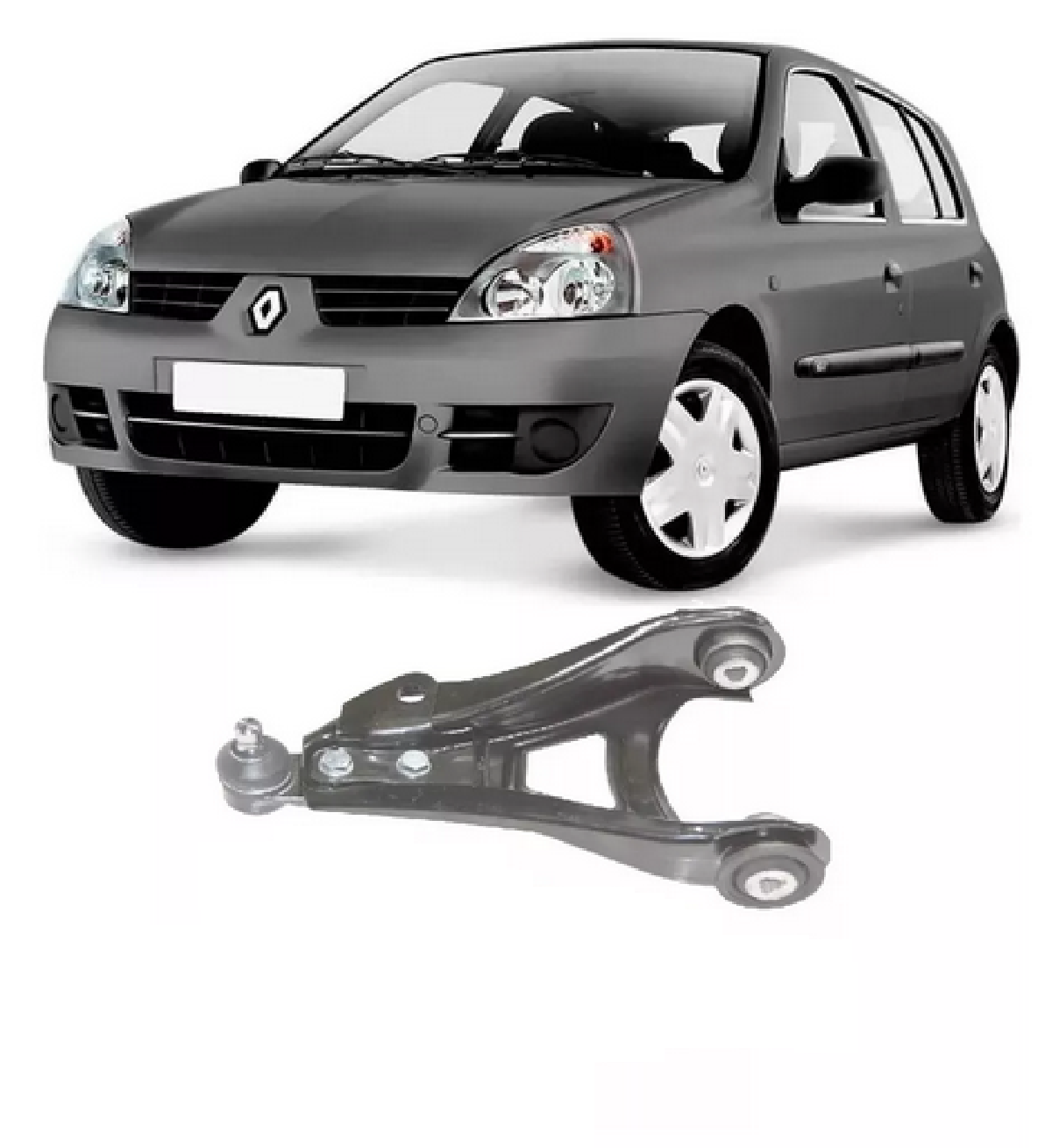 Bandeja Renault Clio Dianteira Direita (1998 Até 2010) 