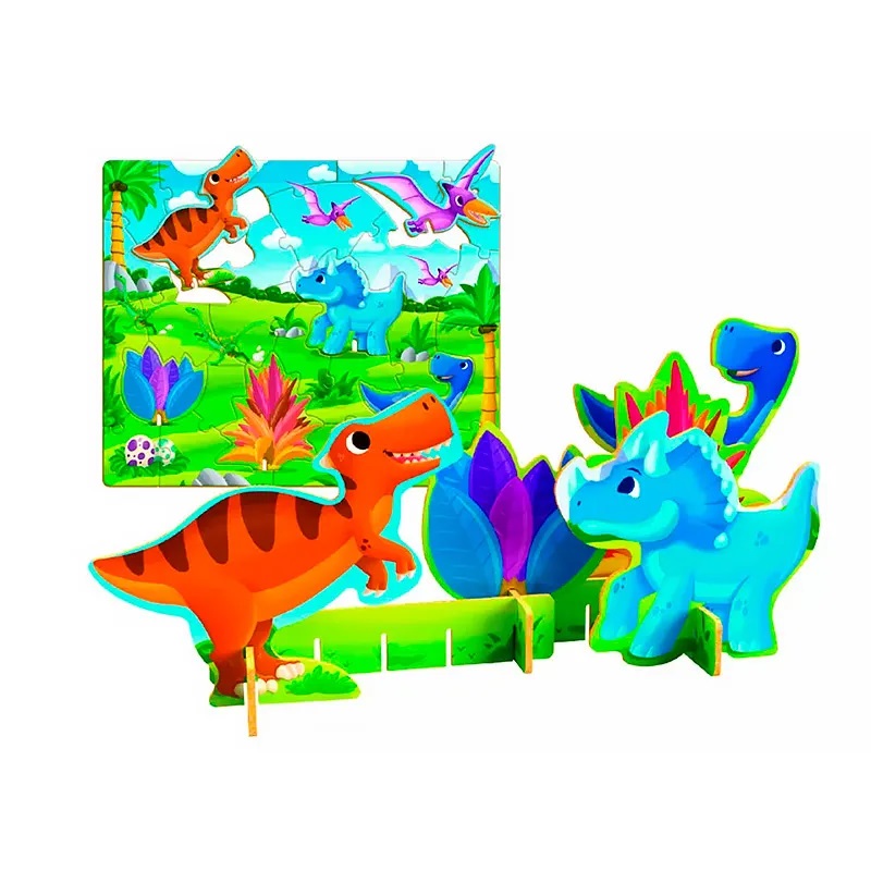 QUEBRA CABEÇA DINO AVENTURA 2648