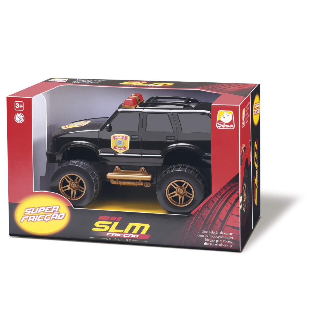BRINQ. SILMAR POLICIA COM FRICCAO 6330