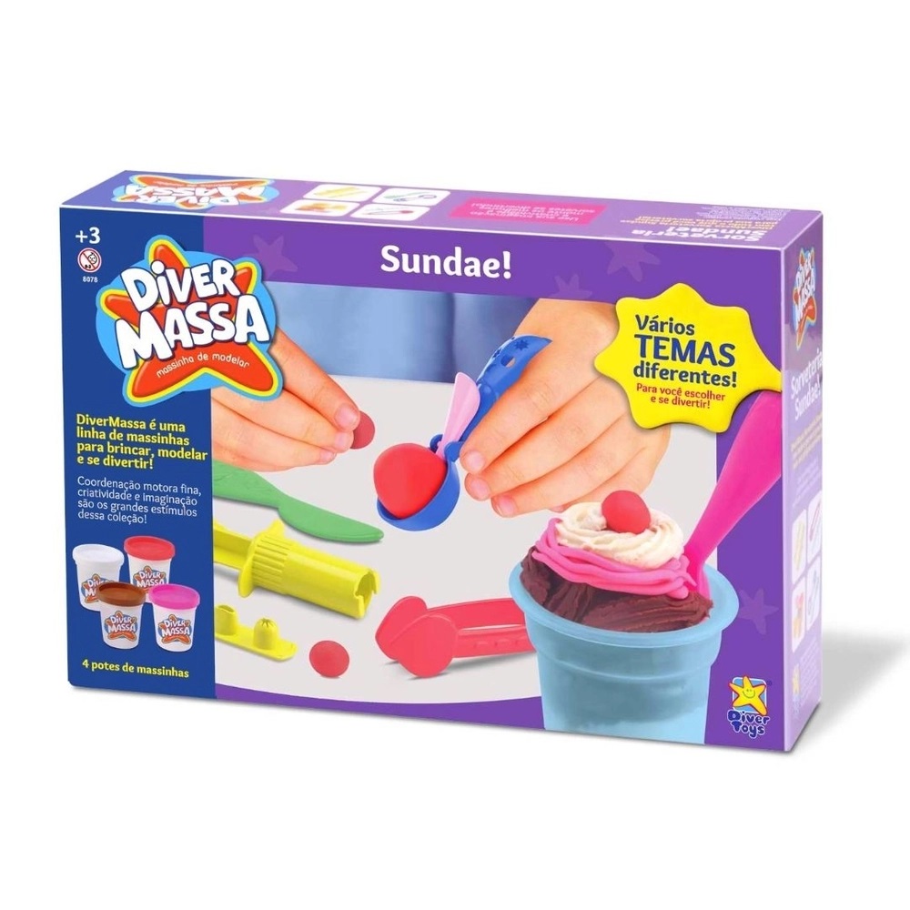 MASSA SUNDAE - DIVERTOYS 8078
