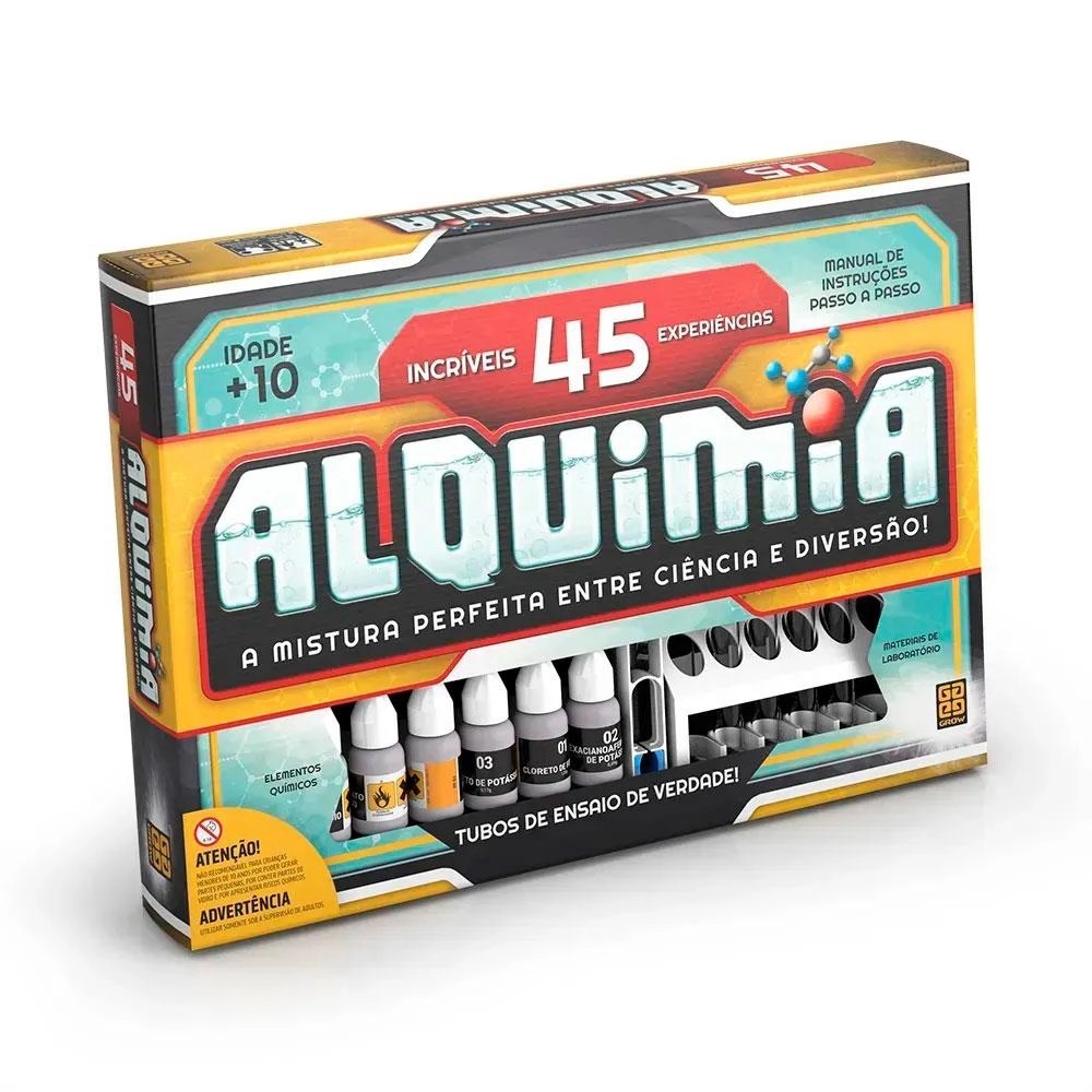 JOGO ALQUIMIA 45 EXPERIÊNCIAS