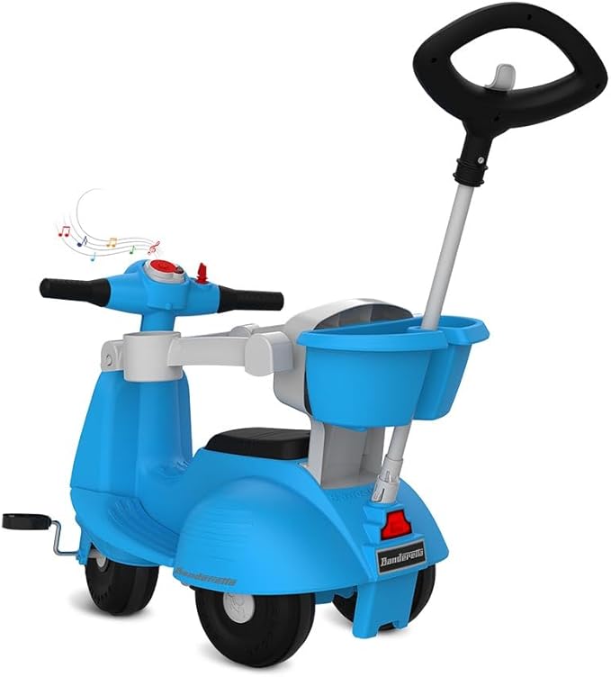 Triciclo Banderetta Passeio & Pedal (Azul) Bandeirante 1245