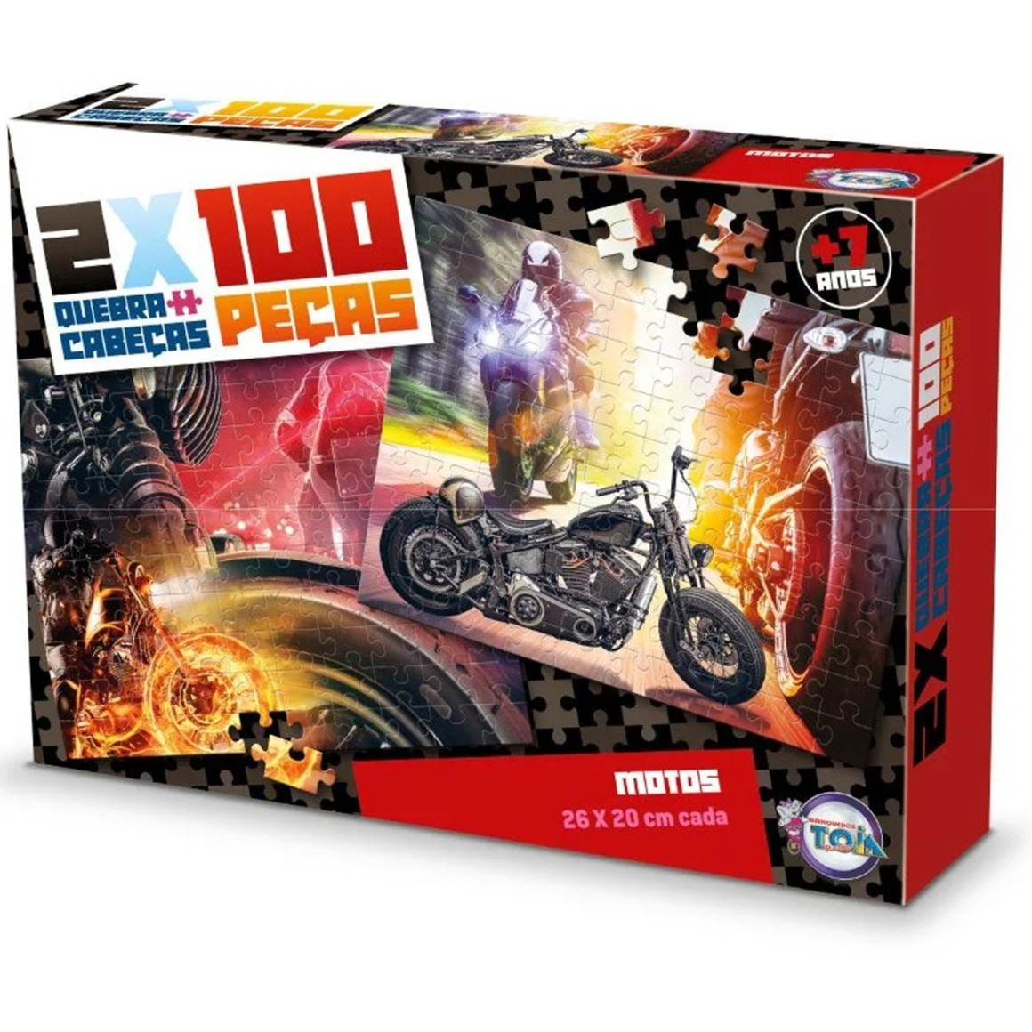 PUZZLE DE MOTOS - TOIA 12050