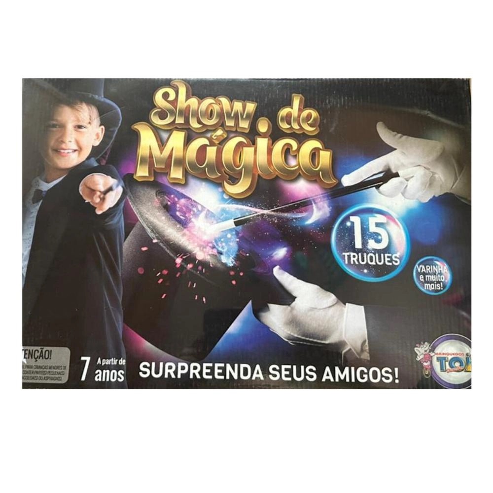 BRINQ. TOIA KIT DE MAGICA 10 TRUQUES 12188