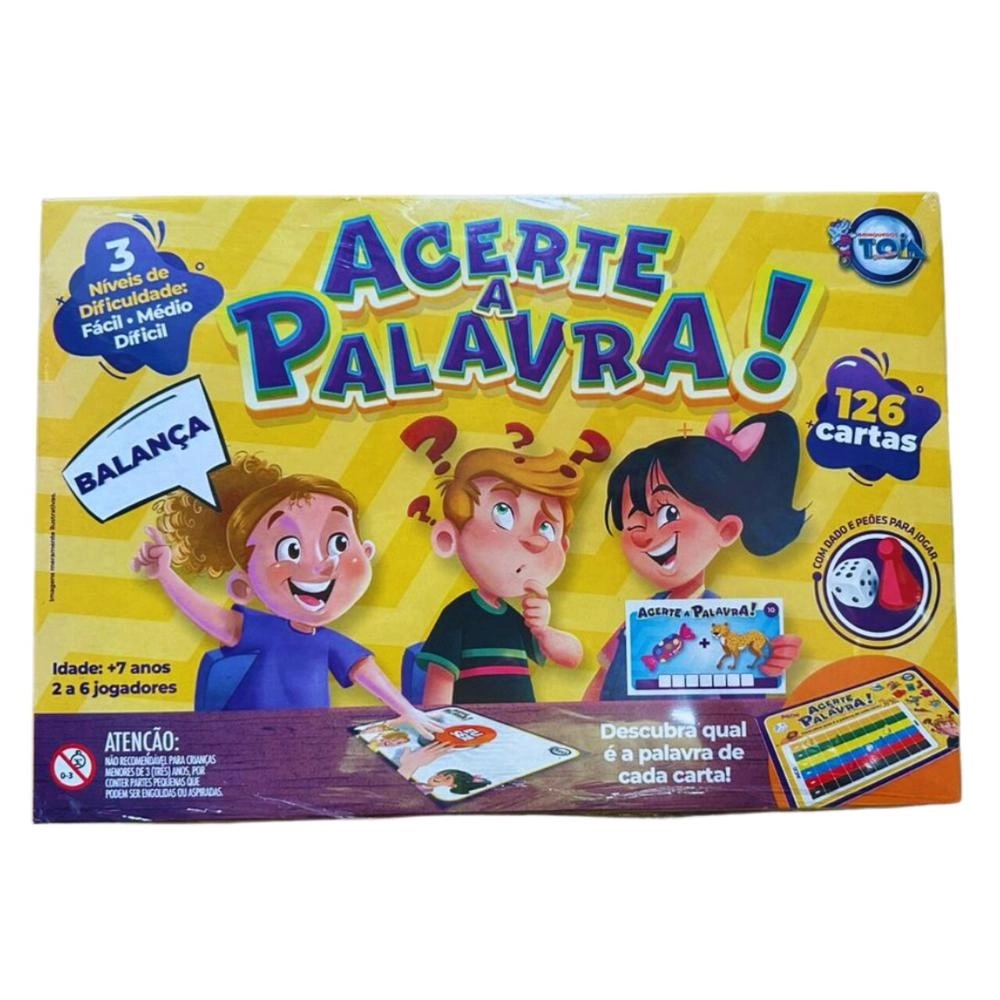 BRINQ. TOIA ACERTE A PALAVRA 12211