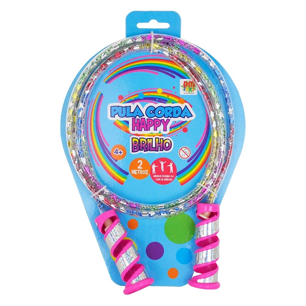 PULA CORDA HAPPY BRILHO 6675 - DM TOYS